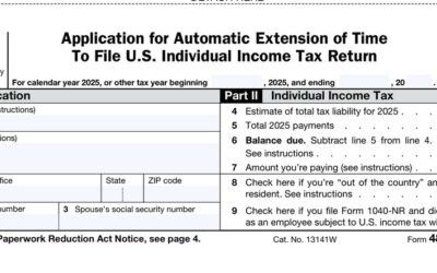Running Late? File an Income Tax Extension