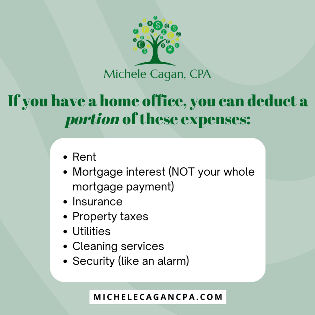 The Home Office Deduction Can Bring Big Tax Savings Michele Cagan, CPA