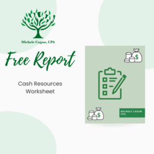 Cash Resources Worksheet